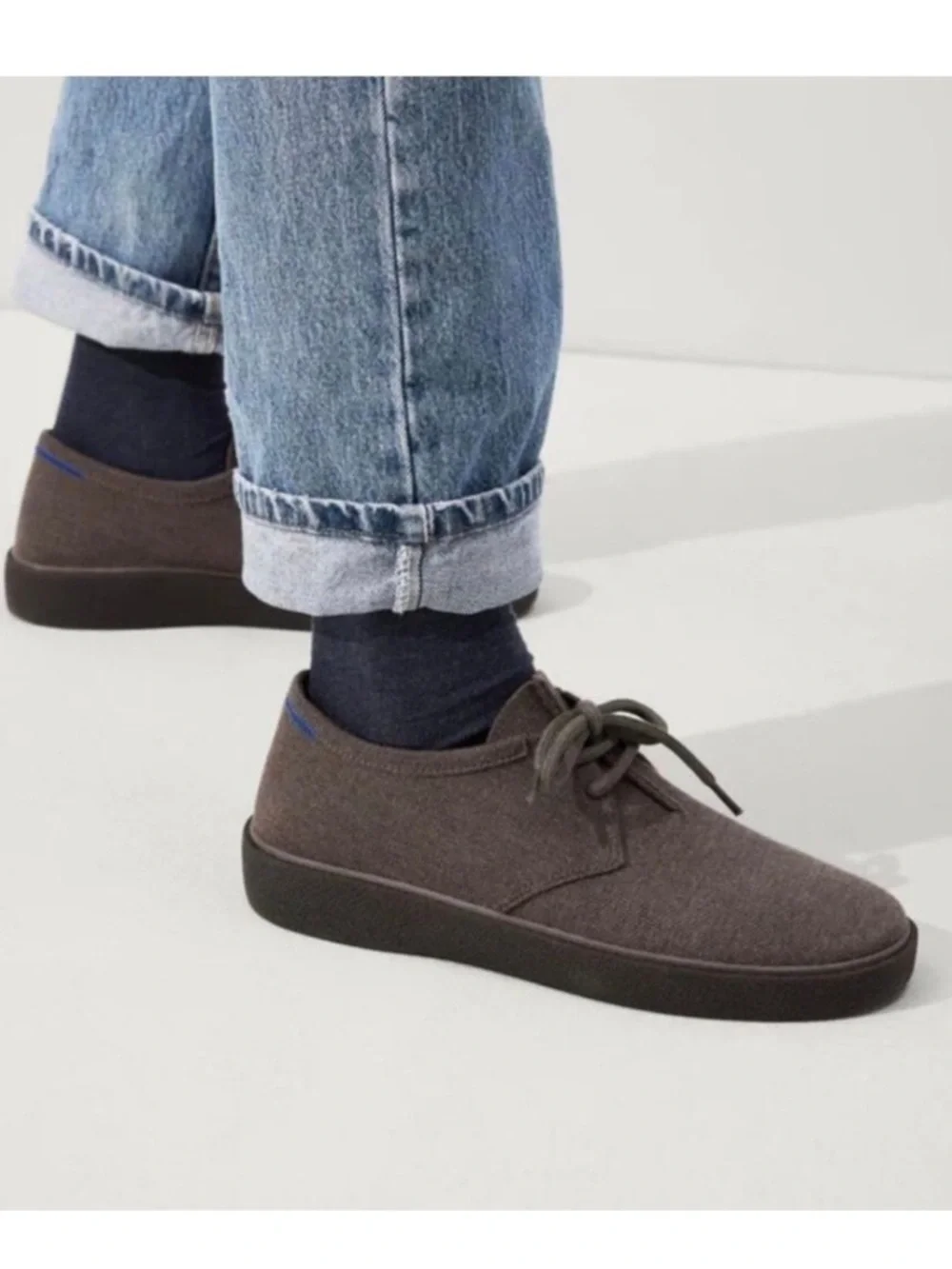 Rothys Monty Merino Wool Knit Lace loafers Casual Sneakers Mens size 11